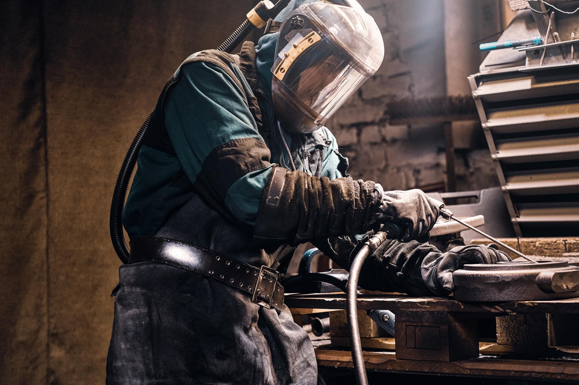 Metallbau & Schlosserei bei der Arbeit